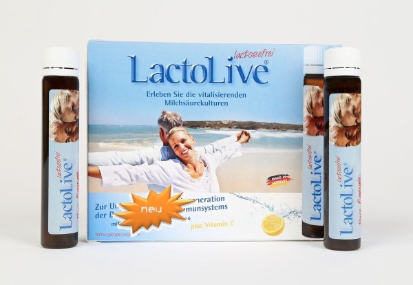 LactoLive lactosefrei "to go" 7 Ampullen Wochenpack Inhalt (7x25 ml)